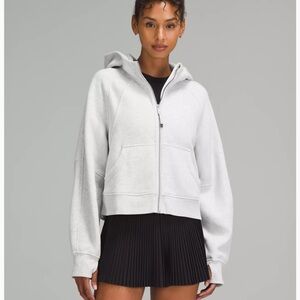 LULULEMON Gray Scuba Full Zip M/L